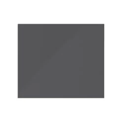 GoodHome Stevia Innovo Handleless Gloss Anthracite Slab Drawer Front, Bridging Door & Bi Fold Door, (W)400mm (H)340mm (T)18mm