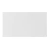 GoodHome Stevia Innovo Handleless Gloss White Slab Drawer Front, Bridging Door & Bi Fold Door, (W)600mm (H)340mm (T)18mm