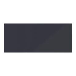 GoodHome Stevia Innovo Handleless Matt Blue Slab Drawer Front, Bridging Door & Bi Fold Door, (W)800mm (H)340mm (T)18mm