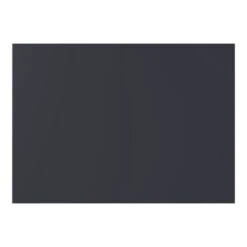 GoodHome Stevia Matt Blue Slab Drawer Front, Bridging Door & Bi Fold Door, (W)500mm (H)356mm (T)18mm