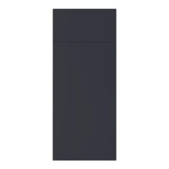 GoodHome Stevia Matt Blue Slab Drawer Front, (W)300mm (H)715mm (T)18mm