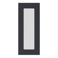 GoodHome Stevia Matt Blue Slab Glazed Cabinet Door (W)300mm (H)715mm (T)18mm