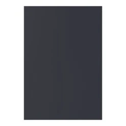 GoodHome Stevia Matt Blue Slab Tall Appliance Cabinet Door (W)600mm (H)867mm (T)18mm