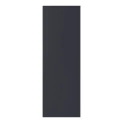 GoodHome Stevia Matt Blue Slab Tall Larder Cabinet Door (W)500mm (H)1467mm (T)18mm