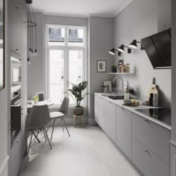 GoodHome Stevia Matt Pewter Grey Slab Drawer Front, Bridging Door & Bi Fold Door, (W)1000mm (H)356mm (T)18mm 18 GoodHome Stevia Matt Pewter Grey Slab Drawer Front, Bridging Door & Bi Fold Door, (W)1000mm (H)356mm (T)18mm -Trade Point Store goodhome stevia matt pewter grey slab drawer front bridging door bi fold door w 1000mm h 356mm t 18mm5059340088853 22i