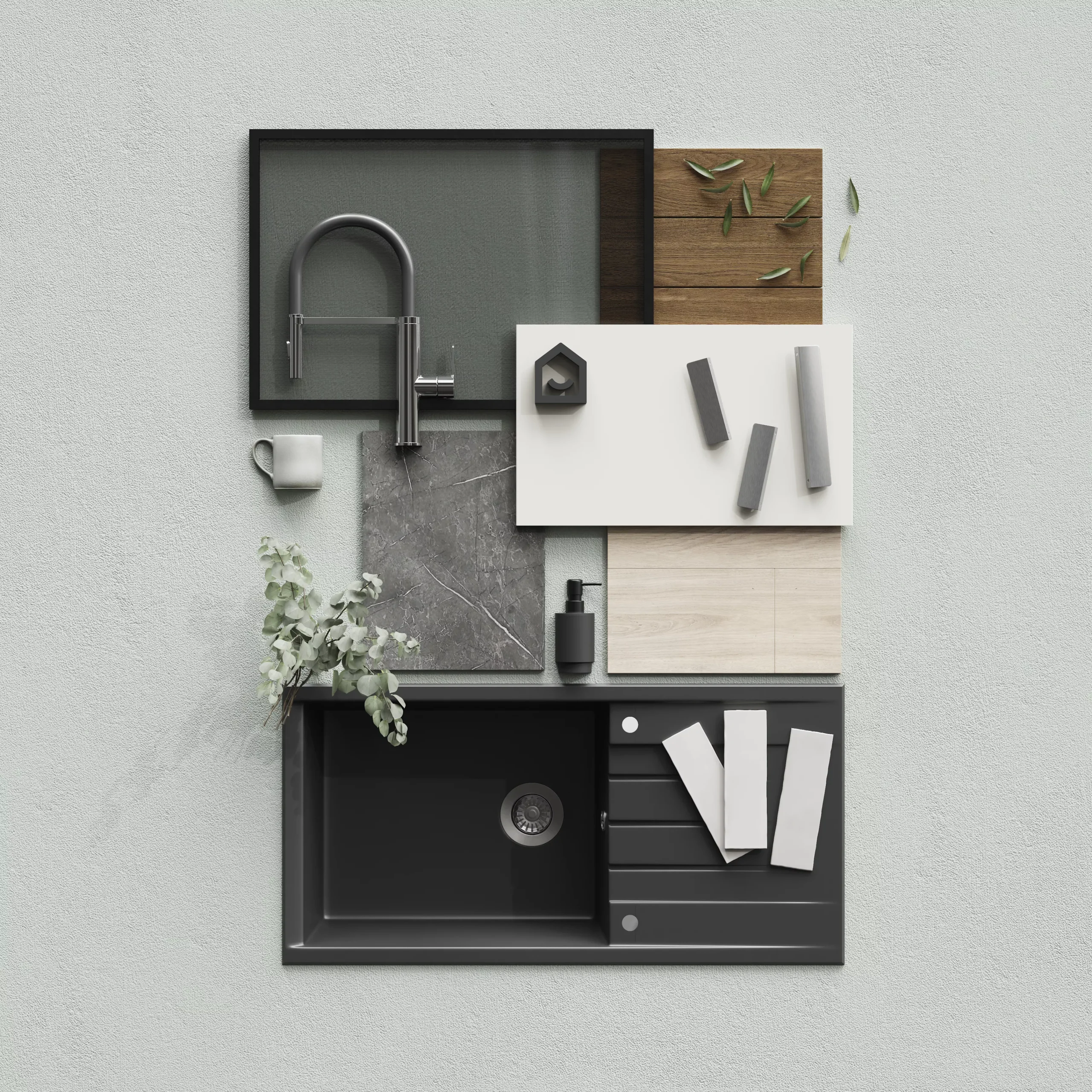 GoodHome Stevia Matt Sandstone Slab Drawerline Door & Drawer Front, (W)300mm (H)715mm (T)18mm 10 GoodHome Stevia Matt Sandstone Slab Drawerline Door & Drawer Front, (W)300mm (H)715mm (T)18mm - Image 10