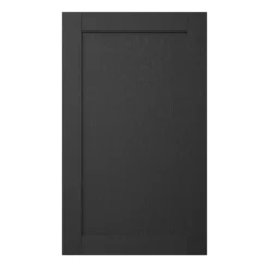 GoodHome Verbena Matt Charcoal Shaker 50:50 Larder Cabinet Door (W)600mm (H)1001mm (T)20mm