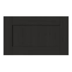 GoodHome Verbena Matt Charcoal Shaker Bridging Drawer Front, Bridging Door & Bi Fold Door, (W)600mm (H)356mm (T)20mm