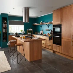 GoodHome Verbena Natural Oak Shaker Appliance Cabinet Door (W)600mm (H)453mm (T)20mm -Trade Point Store goodhome verbena natural oak shaker appliance cabinet door w 600mm h 453mm t 20mm3663602653981 51i