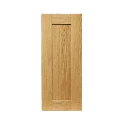 GoodHome Verbena Natural Oak Shaker Appliance Cabinet Door (W)600mm (H)453mm (T)20mm