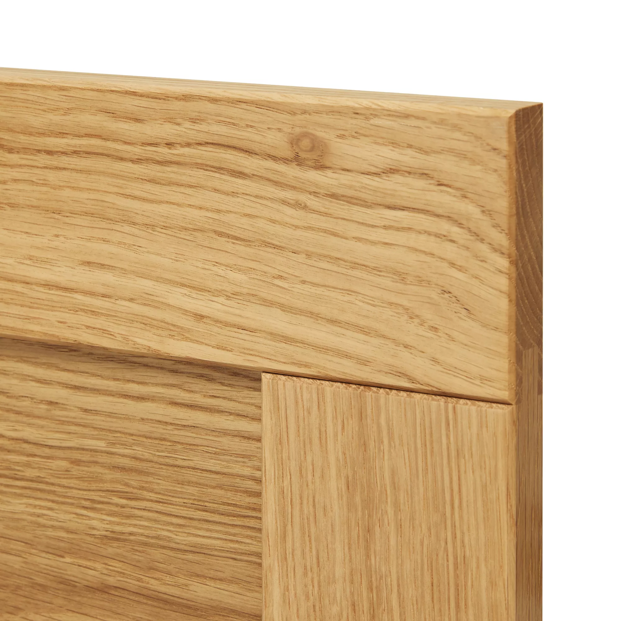 GoodHome Verbena Natural Oak Shaker Drawer Front (W)500mm, Pack Of 3 3 GoodHome Verbena Natural Oak Shaker Drawer Front (W)500mm, Pack Of 3 - Image 3