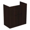Ideal Standard I.life A Standard Coffee Brown Oak Effect Freestanding Bathroom Vanity Unit (H)85.3cm (W)80cm
