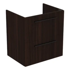 Ideal Standard I.life A Standard Coffee Brown Oak Effect Wall-mounted Bathroom Vanity Unit (H)63cm (W)60cm