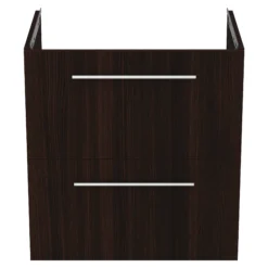 Ideal Standard I.life A Standard Coffee Brown Oak Effect Wall-mounted Bathroom Vanity Unit (H)63cm (W)60cm -Trade Point Store ideal standard i life a standard coffee brown oak effect wall mounted bathroom vanity unit h 63cm w 60cm8014140501954 03c bq