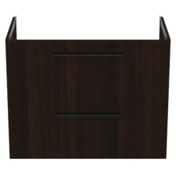 Ideal Standard I.life A Standard Coffee Brown Oak Effect Wall-mounted Bathroom Vanity Unit (H)63cm (W)80cm -Trade Point Store ideal standard i life a standard coffee brown oak effect wall mounted bathroom vanity unit h 63cm w 80cm8014140501985 03c bq