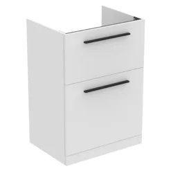 Ideal Standard I.life A Standard Matt White Freestanding Bathroom Vanity Unit (H)85.3cm (W)60cm
