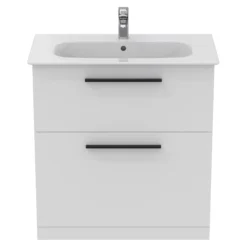 Ideal Standard I.life A Standard Matt White Freestanding Bathroom Vanity Unit (H)85.3cm (W)80cm -Trade Point Store ideal standard i life a standard matt white freestanding bathroom vanity unit h 85 3cm w 80cm8014140502487 04c bq