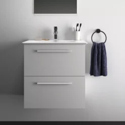Ideal Standard I.life A Standard Matt White Wall-mounted Bathroom Vanity Unit (H)63cm (W)60cm -Trade Point Store ideal standard i life a standard matt white wall mounted bathroom vanity unit h 63cm w 60cm8014140501947 07i bq