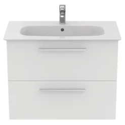 Ideal Standard I.life A Standard Matt White Wall-mounted Bathroom Vanity Unit (H)63cm (W)80cm -Trade Point Store ideal standard i life a standard matt white wall mounted bathroom vanity unit h 63cm w 80cm8014140501978 05c bq
