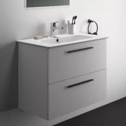 Ideal Standard I.life A Standard Matt White Wall-mounted Bathroom Vanity Unit (H)63cm (W)80cm -Trade Point Store ideal standard i life a standard matt white wall mounted bathroom vanity unit h 63cm w 80cm8014140501978 08i bq
