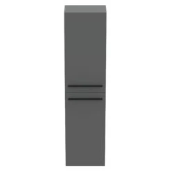 Ideal Standard I.life A Tall Gloss Quartz Grey Single Wall-mounted Bathroom Cabinet (H)160cm (W)40cm -Trade Point Store ideal standard i life a tall gloss quartz grey single wall mounted bathroom cabinet h 160cm w 40cm8014140493730 03c bq