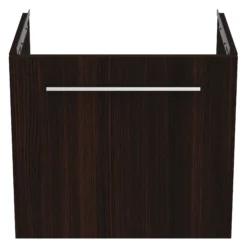 Ideal Standard I.life S Compact Coffee Brown Oak Effect Wall-mounted Bathroom Vanity Unit (H)44cm (W)50cm -Trade Point Store ideal standard i life s compact coffee brown oak effect wall mounted bathroom vanity unit h 44cm w 50cm8014140502913 04c bq