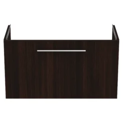 Ideal Standard I.life S Compact Coffee Brown Oak Effect Wall-mounted Bathroom Vanity Unit (H)44cm (W)80cm -Trade Point Store ideal standard i life s compact coffee brown oak effect wall mounted bathroom vanity unit h 44cm w 80cm8014140503033 04c bq