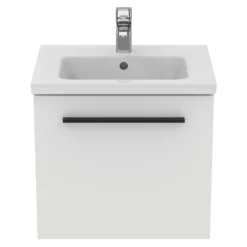 Ideal Standard I.life S Compact Matt White Wall-mounted Bathroom Vanity Unit (H)44cm (W)50cm -Trade Point Store ideal standard i life s compact matt white wall mounted bathroom vanity unit h 44cm w 50cm8014140502906 03c bq