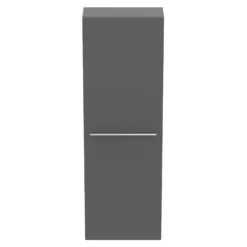 Ideal Standard I.life S Gloss Quartz Grey Single Wall-mounted Bathroom Cabinet (H)120cm (W)40cm -Trade Point Store ideal standard i life s gloss quartz grey single wall mounted bathroom cabinet h 120cm w 40cm8014140495130 04c bq