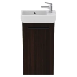 Ideal Standard I.life S Matt Coffee Oak Freestanding Bathroom Vanity Unit (H)74cm (W)41cm -Trade Point Store ideal standard i life s matt coffee oak freestanding bathroom vanity unit h 74cm w 41cm8014140501923 05c bq