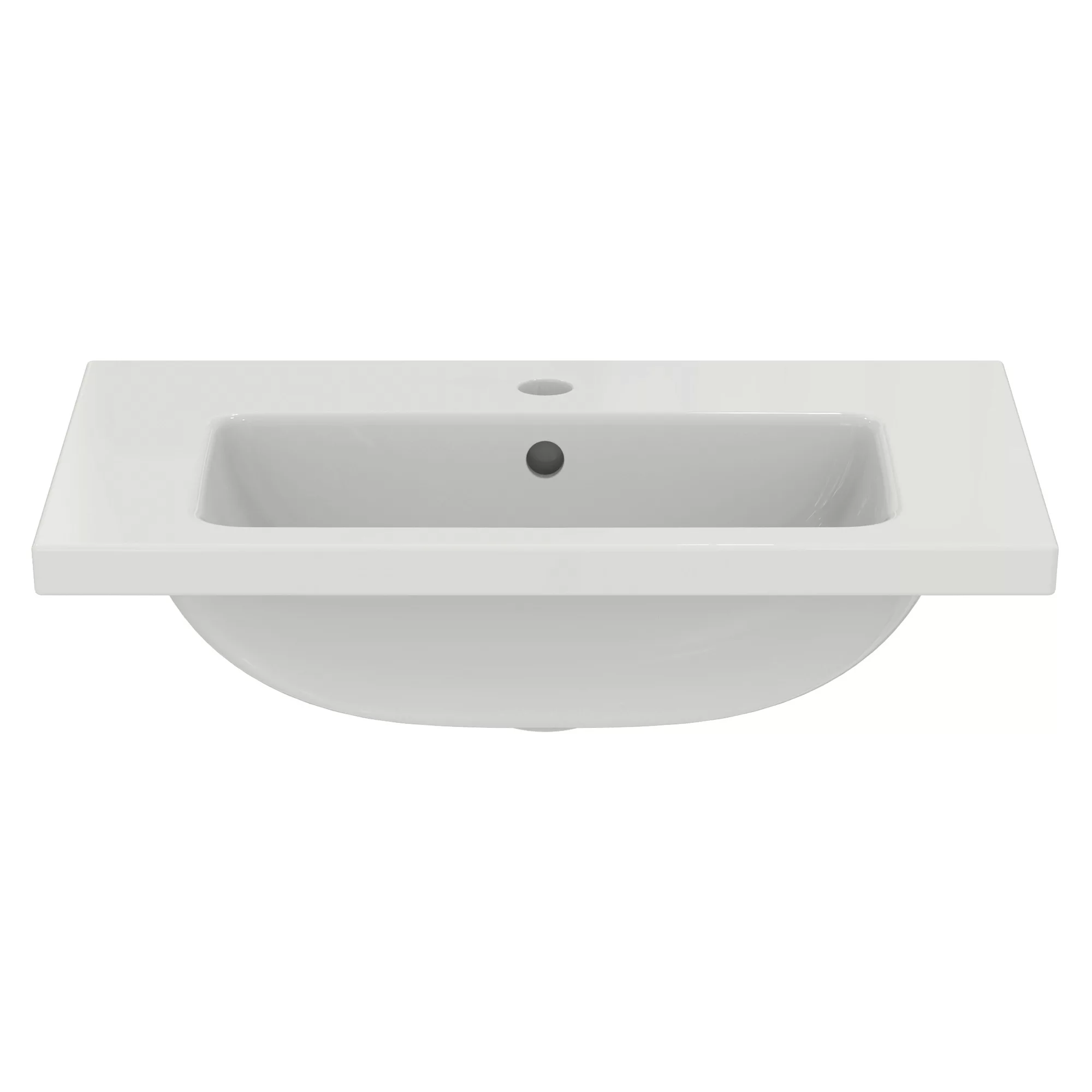 Ideal Standard I.life S White Rectangular Vanity Basin (W)60cm 2 Ideal Standard I.life S White Rectangular Vanity Basin (W)60cm - Image 2