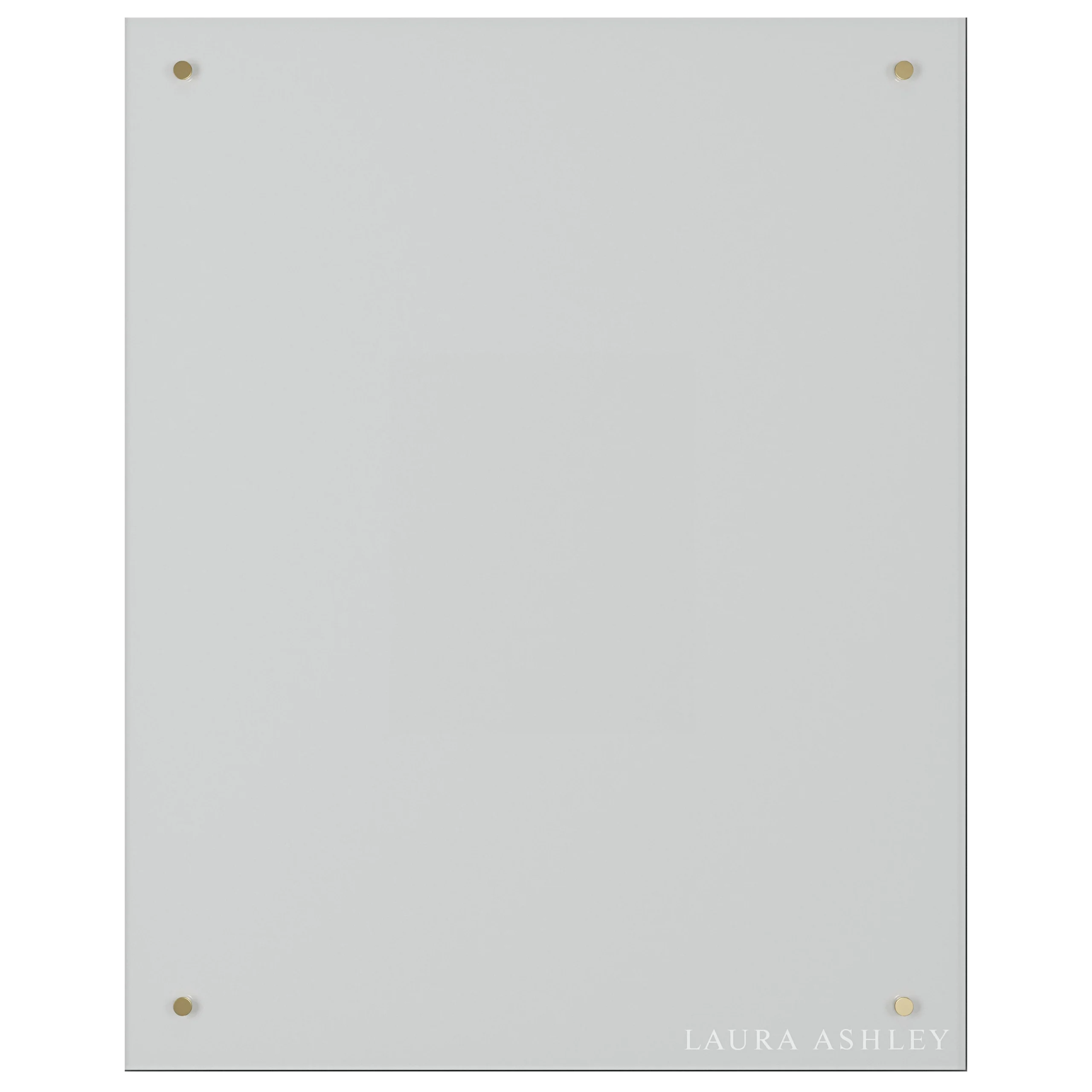 Laura Ashley Clear Glass Splashback, (H)750mm (W)600mm (T)6mm 1 Laura Ashley Clear Glass Splashback, (H)750mm (W)600mm (T)6mm