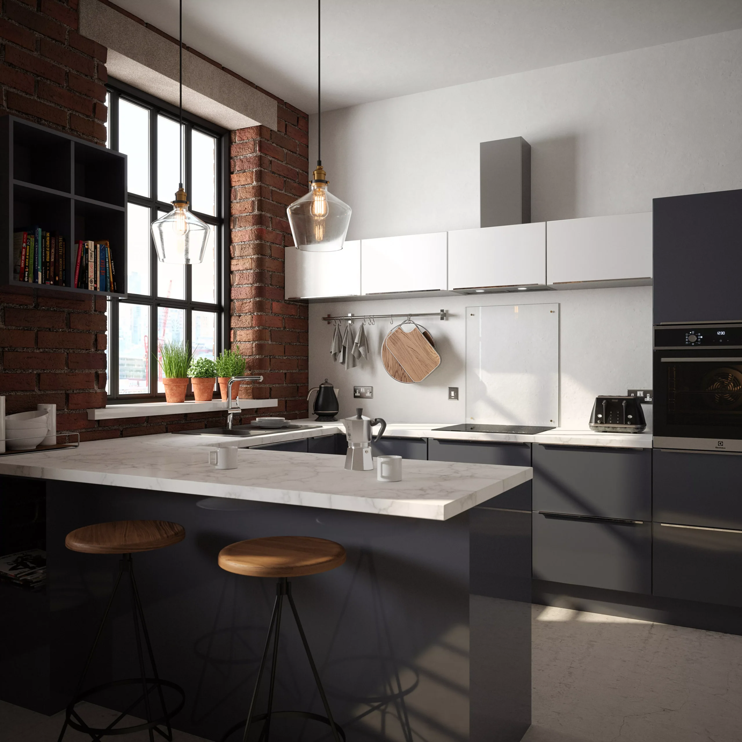 Laura Ashley Clear Glass Splashback, (H)750mm (W)600mm (T)6mm 3 Laura Ashley Clear Glass Splashback, (H)750mm (W)600mm (T)6mm - Image 3