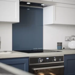 Laura Ashley Midnight Seaspray Glass Splashback, (H)750mm (W)600mm (T)6mm 6 Laura Ashley Midnight Seaspray Glass Splashback, (H)750mm (W)600mm (T)6mm -Trade Point Store laura ashley midnight seaspray glass splashback h 750mm w 600mm t 6mm5060729155387 02i bq