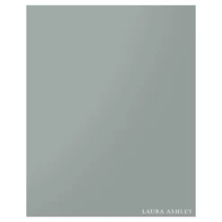 Laura Ashley Mineral Grey Glass Splashback, (H)750mm (W)600mm (T)6mm