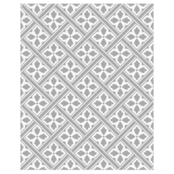 Laura Ashley Mr Jones Charcoal Geometric Glass Splashback, (H)750mm (W)600mm (T)6mm