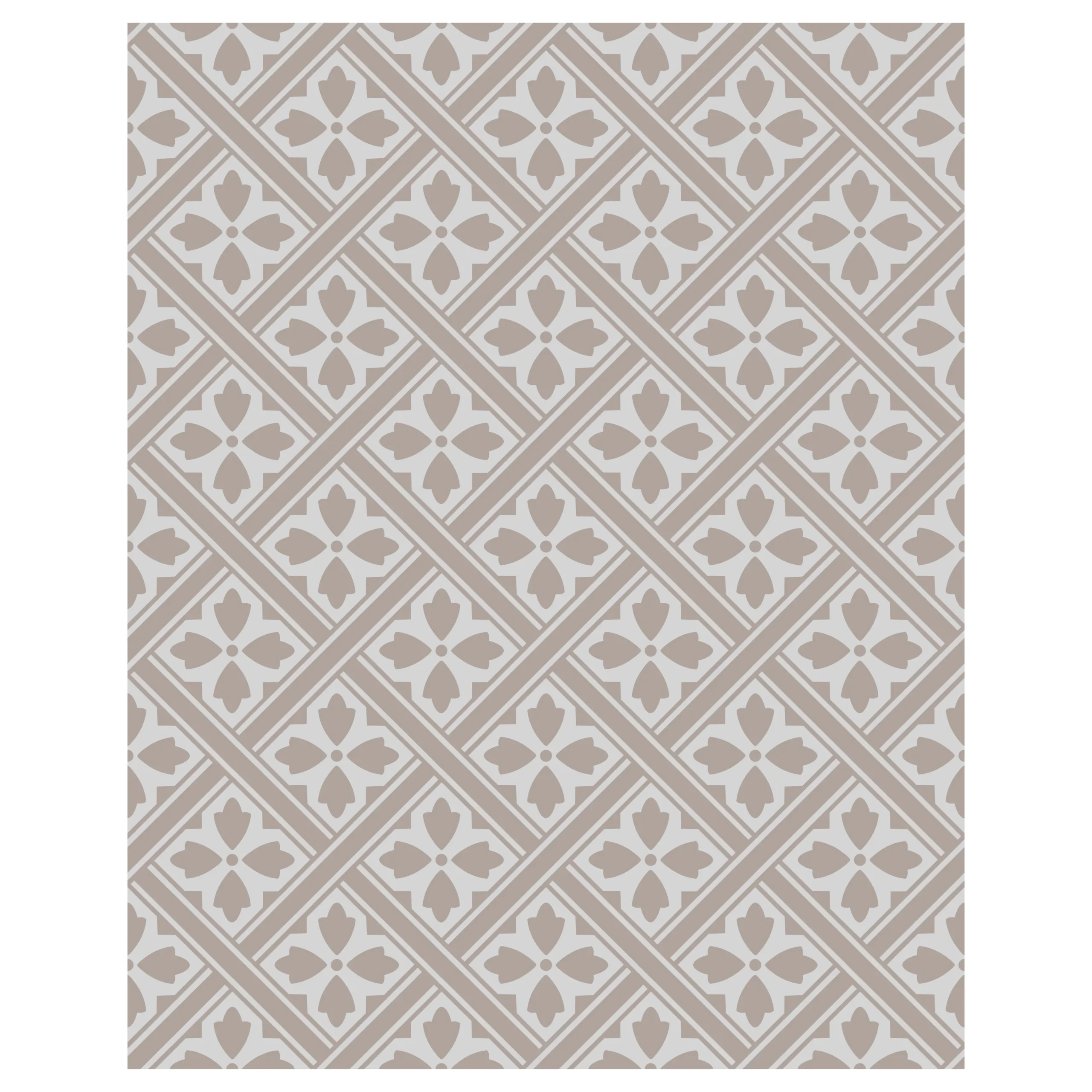 Laura Ashley Mr Jones Dove Grey Geometric Glass Splashback, (H)750mm (W)600mm (T)6mm 1 Laura Ashley Mr Jones Dove Grey Geometric Glass Splashback, (H)750mm (W)600mm (T)6mm