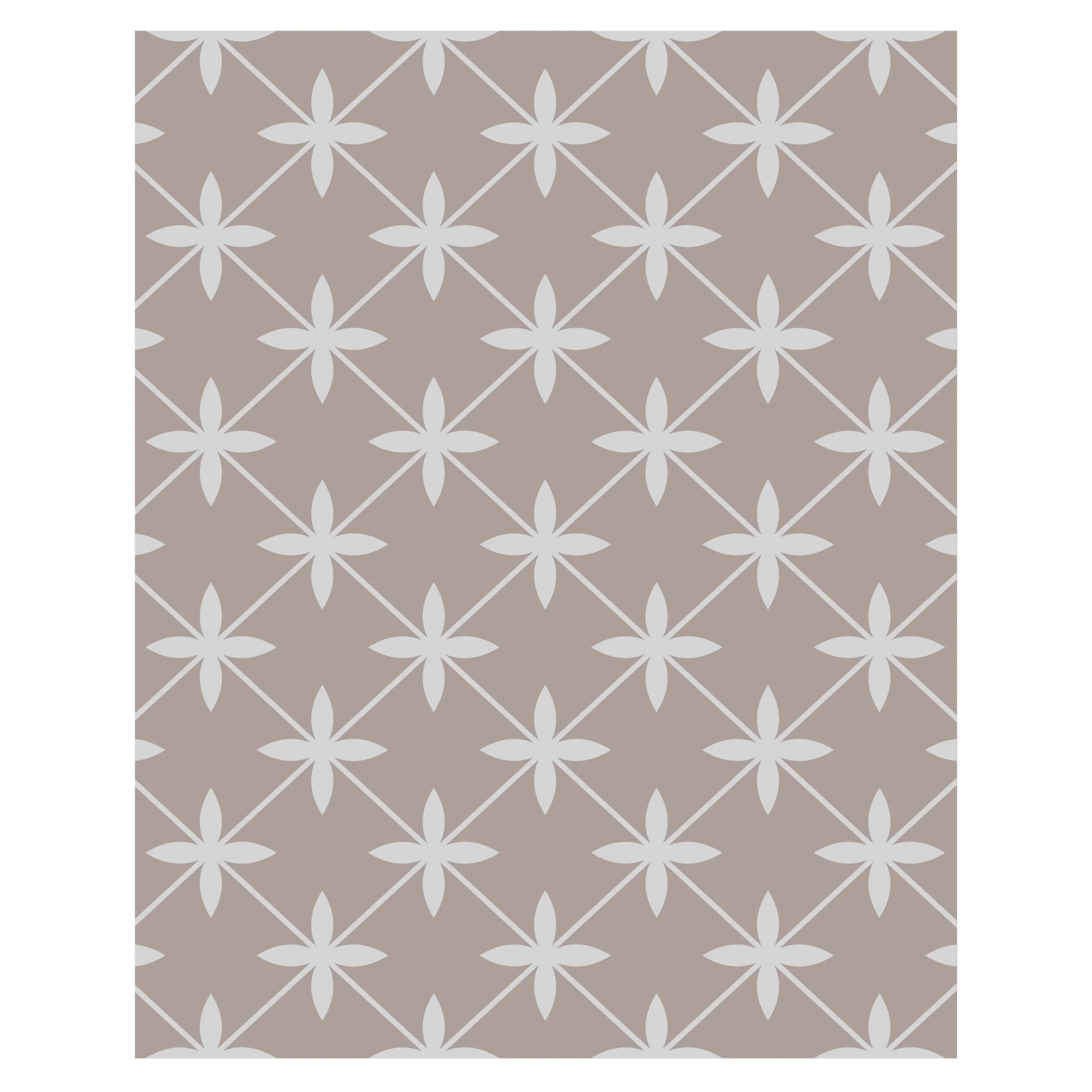 Laura Ashley Wicker Dove Grey Geometric Glass Splashback, (H)750mm (W)600mm (T)6mm 1 Laura Ashley Wicker Dove Grey Geometric Glass Splashback, (H)750mm (W)600mm (T)6mm