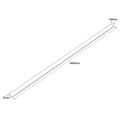 Oak Harmony Solid Oak Upstand (L)3000mm -Trade Point Store oak harmony solid oak upstand l 3000mm7330474677204 01t bq