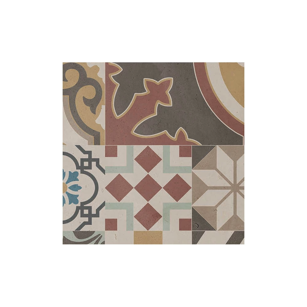 Splashwall Alloy Brown Moroccan Tile Mosaic Aluminium Splashback, (H)800mm (W)600mm (T)4mm 1 Splashwall Alloy Brown Moroccan Tile Mosaic Aluminium Splashback, (H)800mm (W)600mm (T)4mm