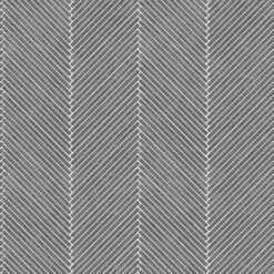 Splashwall Alloy Grey Herringbone Aluminium Splashback, (H)600mm (W)2440mm (T)4mm