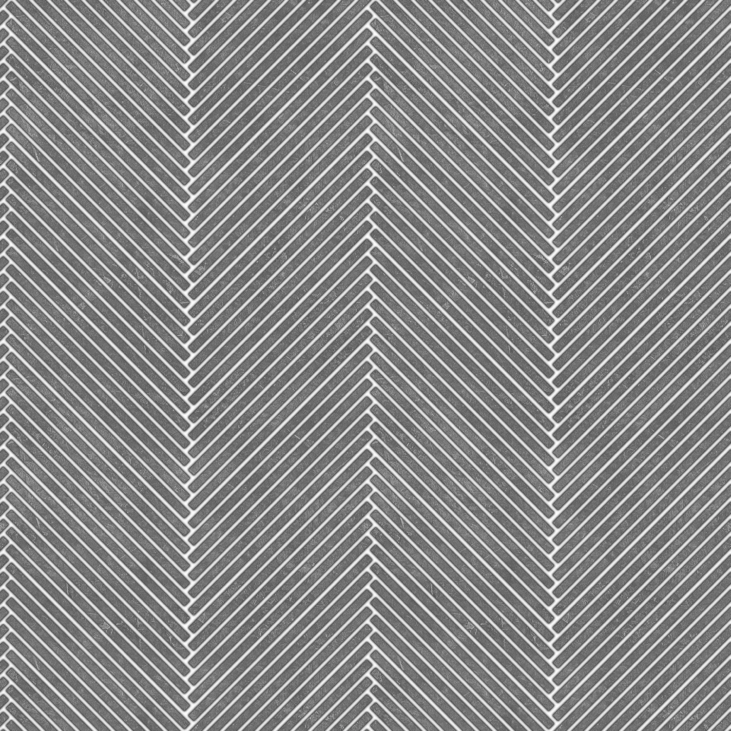 Splashwall Alloy Grey Herringbone Aluminium Splashback, (H)600mm (W)2440mm (T)4mm 1 Splashwall Alloy Grey Herringbone Aluminium Splashback, (H)600mm (W)2440mm (T)4mm