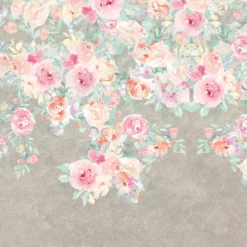 Splashwall Alloy Grey Urban Cluster Concrete Effect Aluminium Splashback, (H)800mm (W)900mm (T)4mm