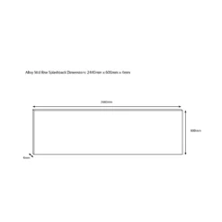 Splashwall Alloy White Marble Effect Aluminium Splashback, (H)600mm (W)2440mm (T)4mm -Trade Point Store splashwall alloy white marble effect aluminium splashback h 600mm w 2440mm t 4mm5060699098080 03c