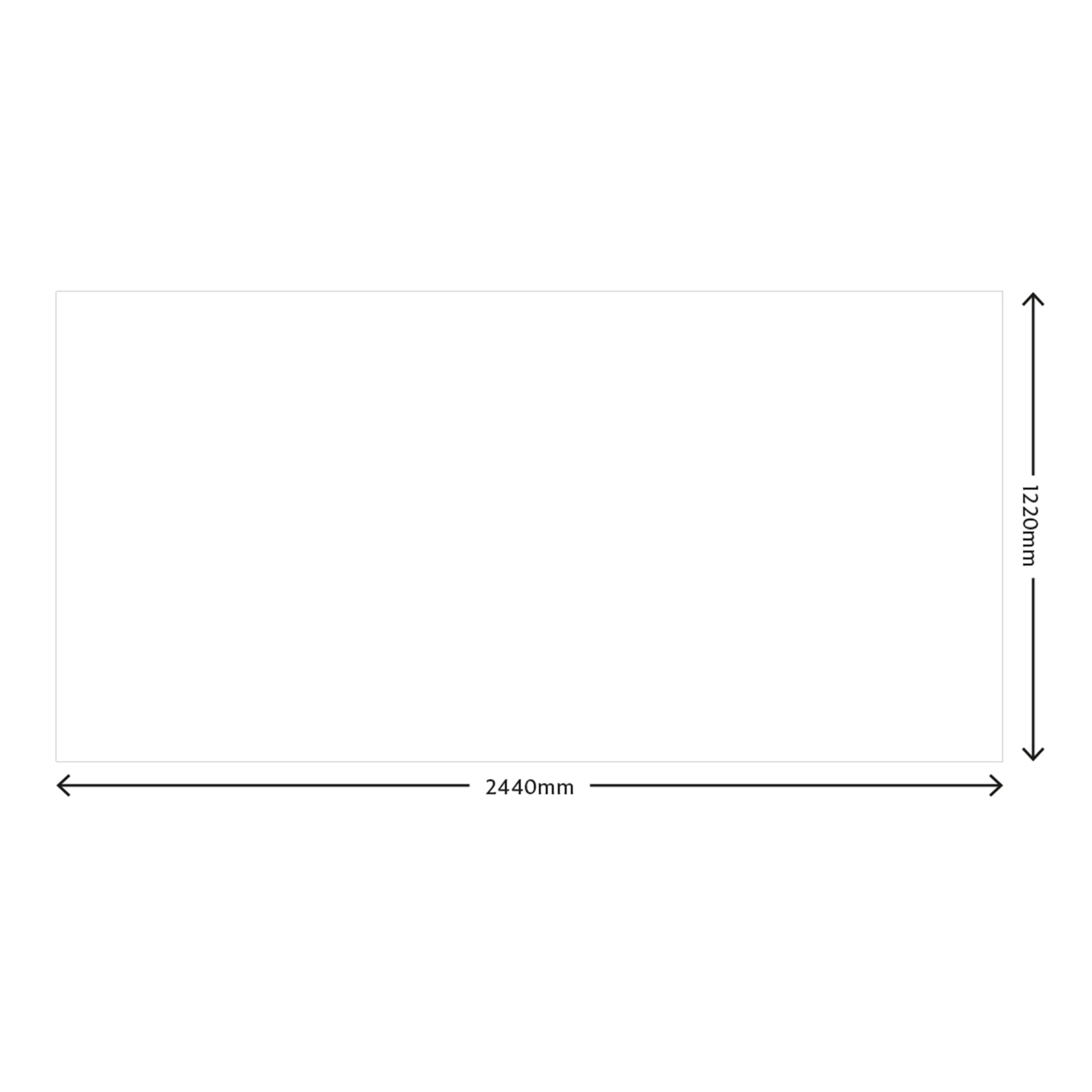 Splashwall Matt Black & White Greek Marble Effect MDF Splashback, (H)1220mm (W)2440mm (T)10mm 3 Splashwall Matt Black & White Greek Marble Effect MDF Splashback, (H)1220mm (W)2440mm (T)10mm - Image 3