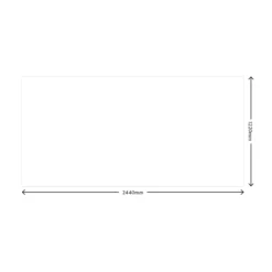 Splashwall Matt Grey Concrete Tile Effect MDF Splashback, (H)1220mm (W)2440mm (T)10mm -Trade Point Store splashwall matt grey concrete tile effect mdf splashback h 1220mm w 2440mm t 10mm5060699096918 01t bq