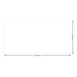 Splashwall Matt Grey MDF Splashback, (H)1220mm (W)2440mm (T)10mm -Trade Point Store splashwall matt grey mdf splashback h 1220mm w 2440mm t 10mm5060699096932 01t bq