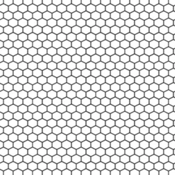 Splashwall Matt White Mosaic Acrylic Splashback, (H)600mm (W)2440mm (T)4mm