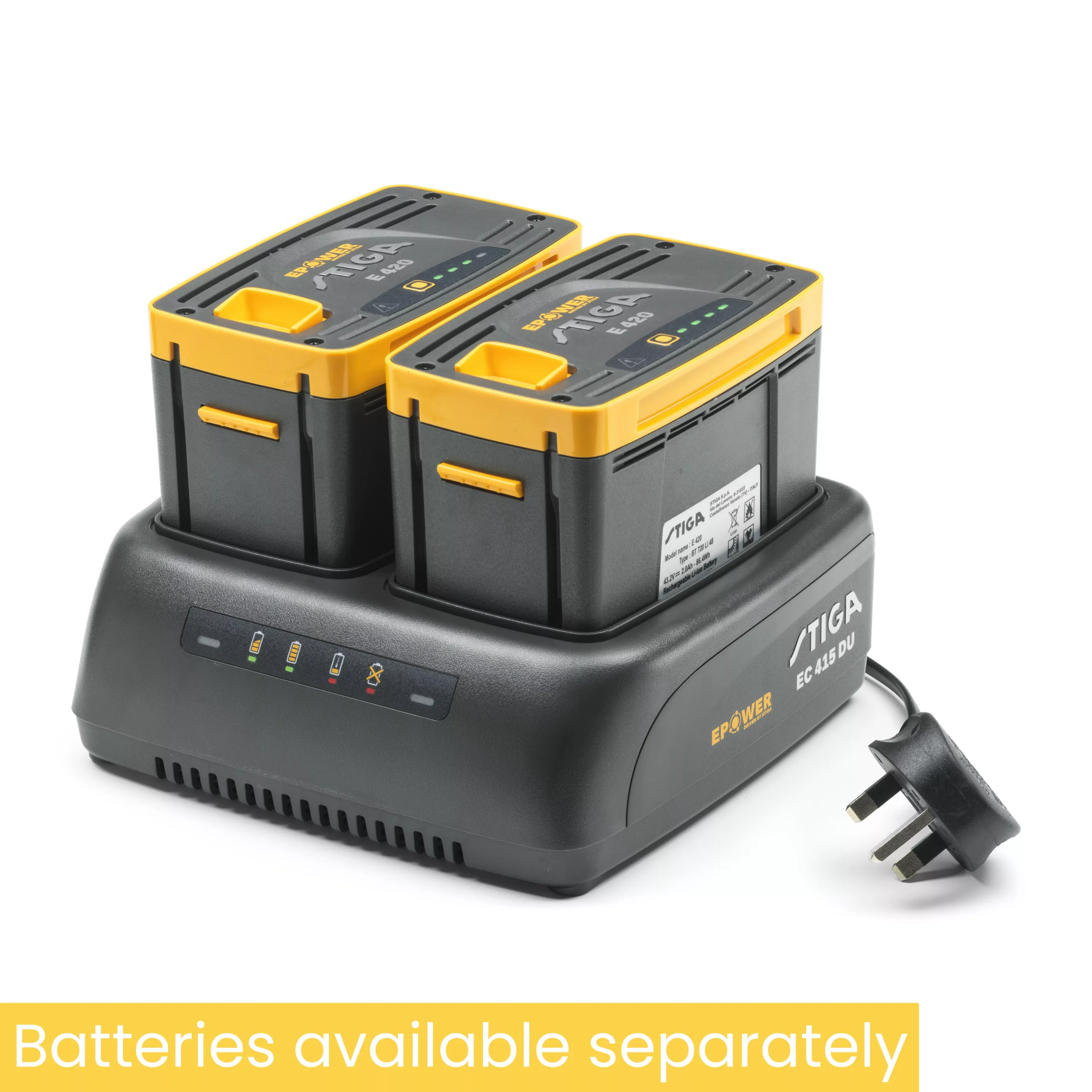Stiga 220-240V 1.5A Li-ion Standard Battery Charger EC 415 DU / 277021208/ST1 2 Stiga 220-240V 1.5A Li-ion Standard Battery Charger EC 415 DU / 277021208/ST1 - Image 2
