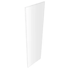 Westport Matt White End Panel (H)1800mm